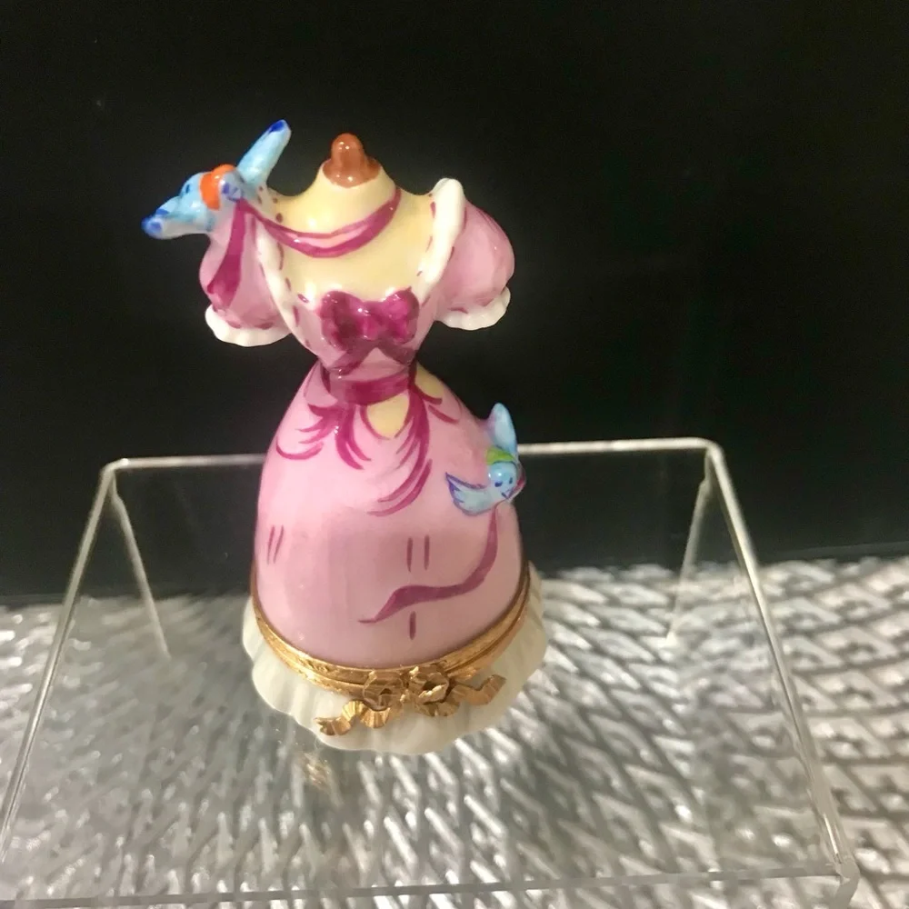 Rare, Retired, Numbered, Disney Blue Birds designing Cinderella gown - Picture 3 of 12